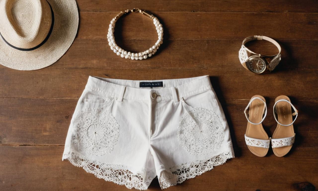 Co ubrać do białych spodenek