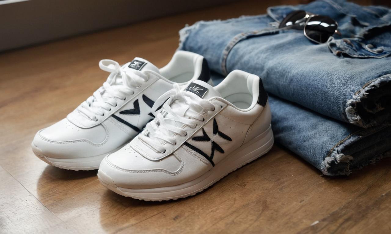 Co ubrać do białych trampek