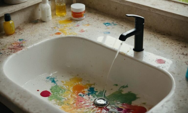 Czym sprać farbę olejną z ubrania