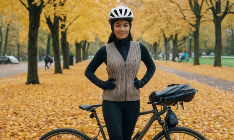 Jak się ubrać na rower jesienią