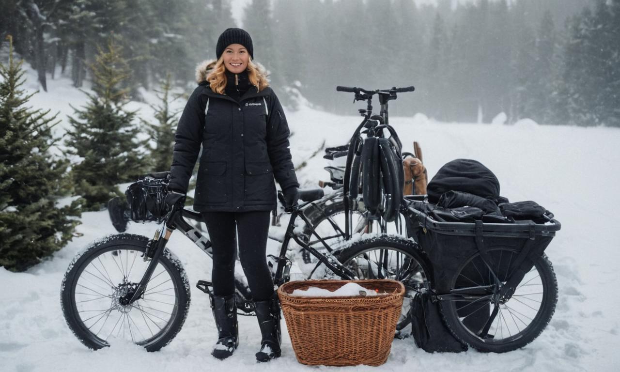 Jak się ubrać na rower zimą