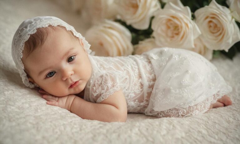 Jak ubrać dziecko do chrztu w listopadzie 1 Jak ubrać dziecko do chrztu w listopadzie