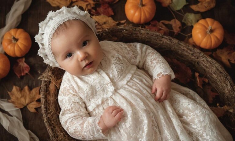 Jak ubrać dziecko do chrztu w październiku