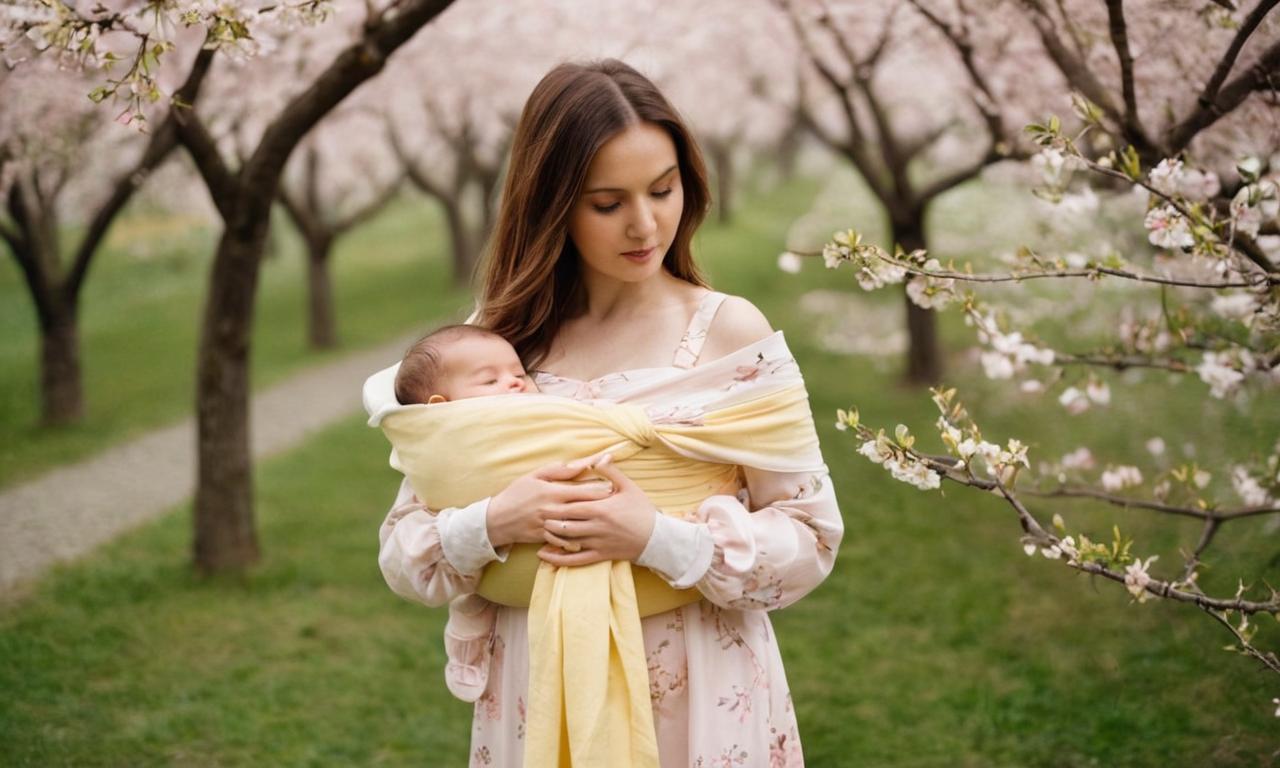 Jak ubrać dziecko do chusty wiosną