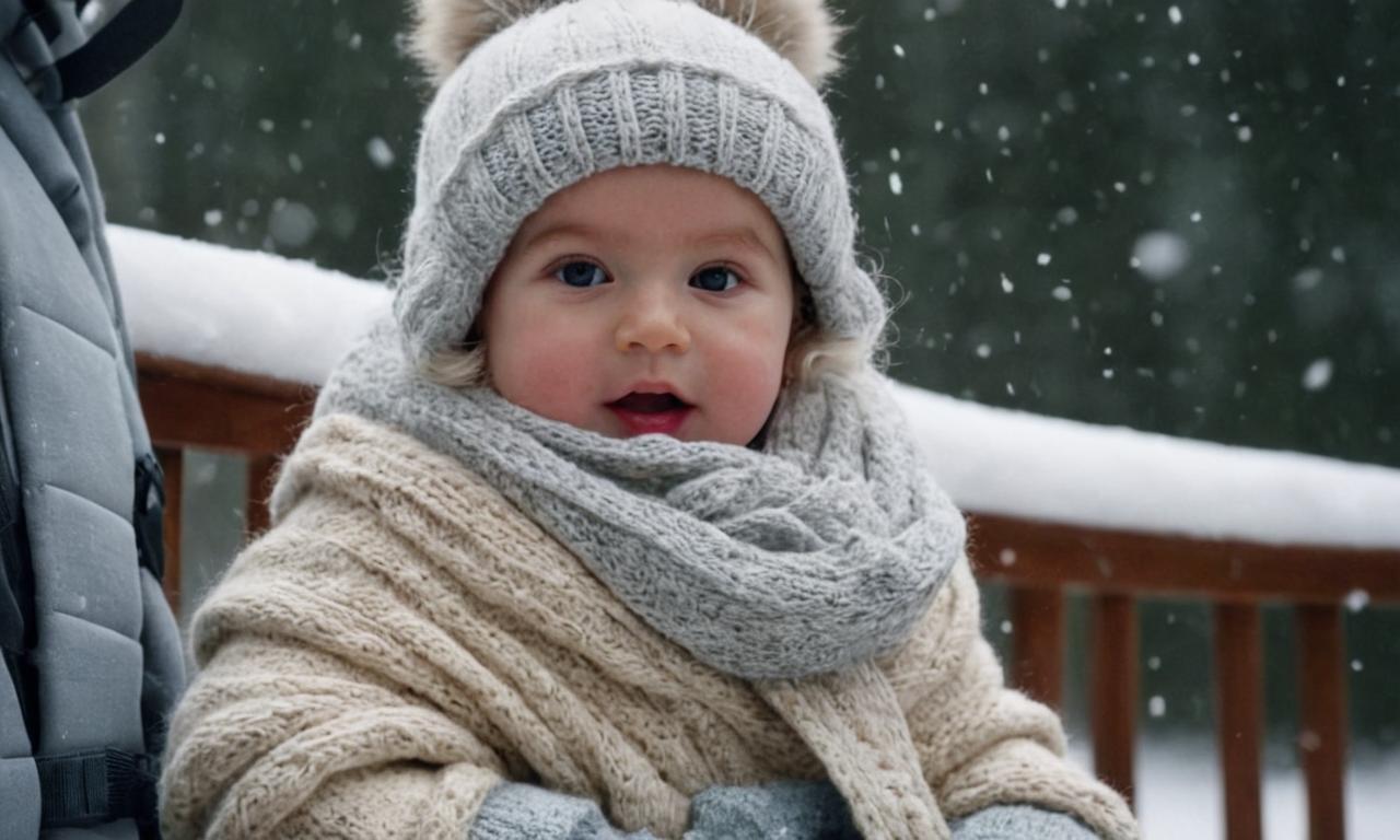 Jak ubrać dziecko do nosidełka zimą