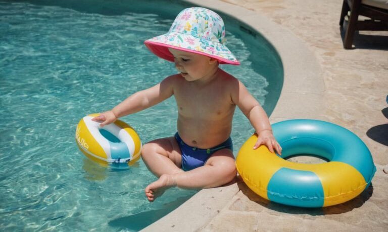 Jak ubrać niemowlaka na basen