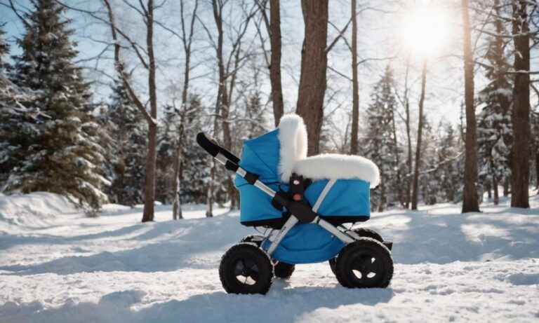 Jak ubrać niemowlaka na spacer zimą
