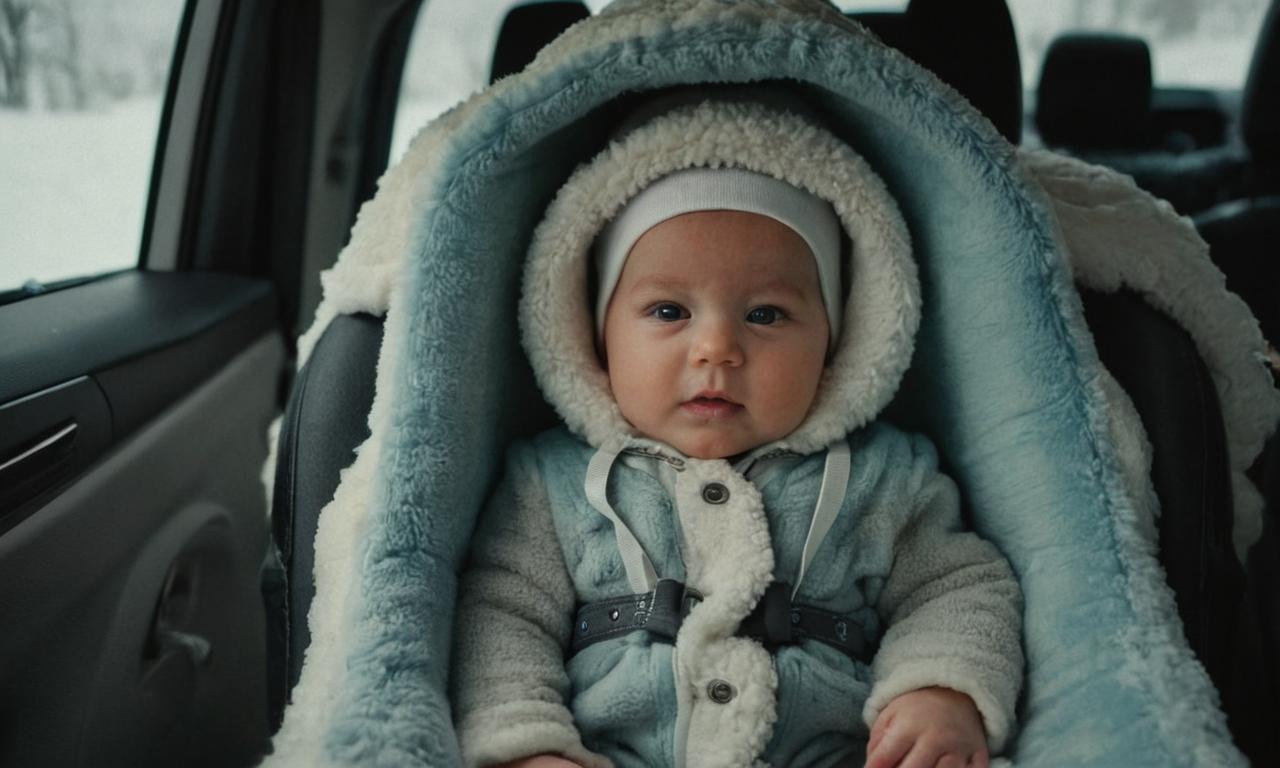 Jak ubrać noworodka do fotelika zimą